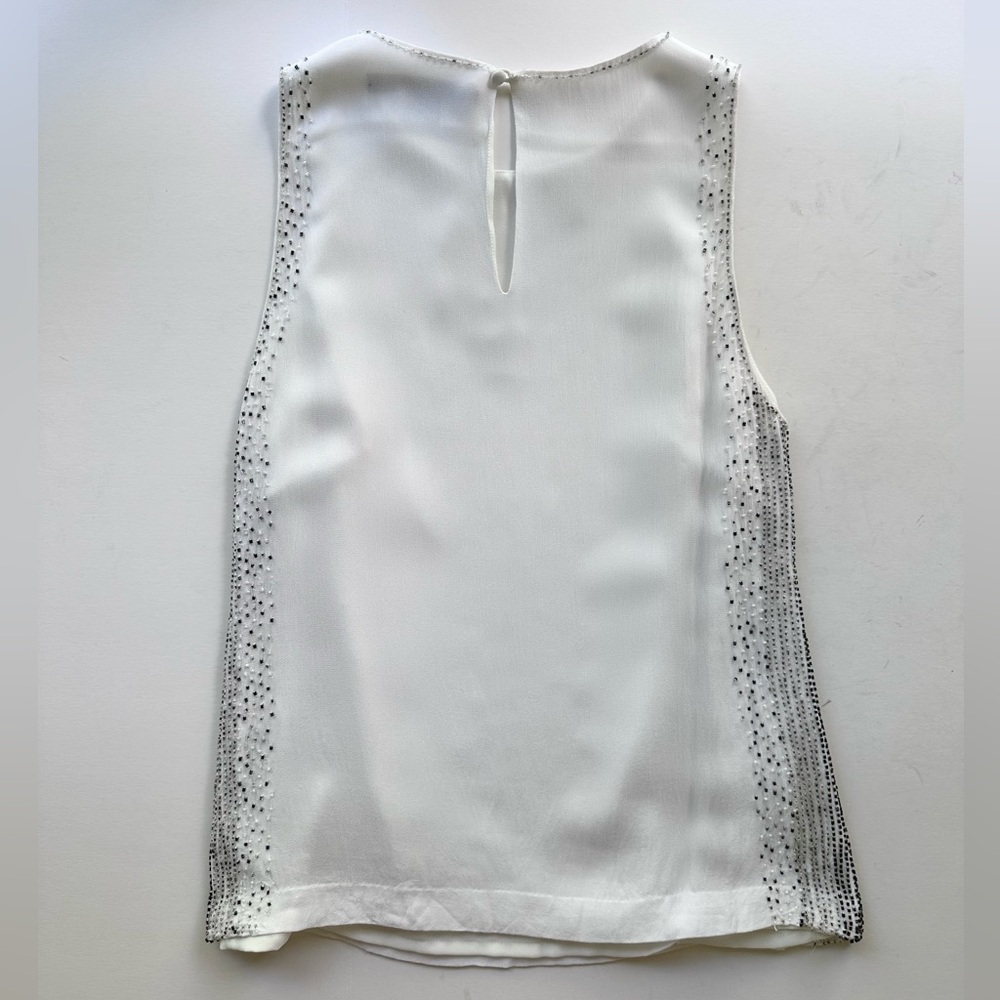 French Connection Glitter Dash Beaded Sleeveless … - image 7